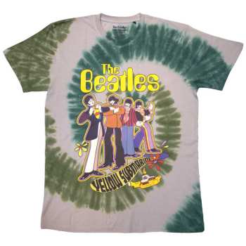 Merch The Beatles: T-Shirt Yellow Submarine Band In Line