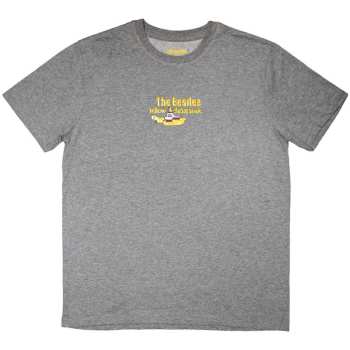 Merch The Beatles: T-Shirt Yellow Submarine Mini Sub & Logo The Beatles