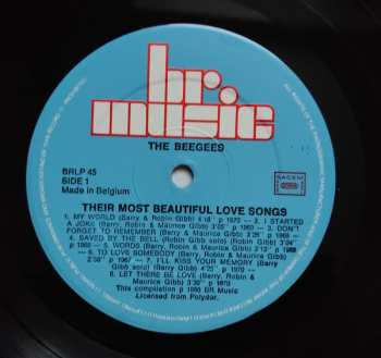 LP Bee Gees: Their Most Beautiful Love Songs