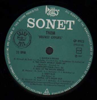 2LP The Belfast Gypsies: Belfast Gypsies