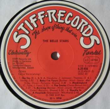 LP The Belle Stars: The Belle Stars