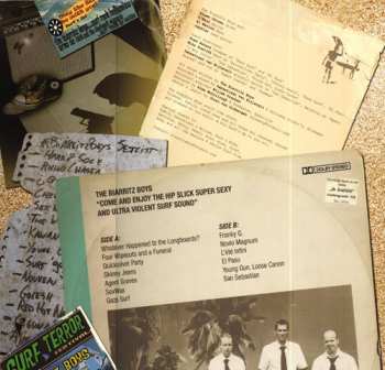 2LP The Biarritz Boys: Come And Enjoy The Hip Slick Super Sexy And Ultra​-​Violent Surf Sound