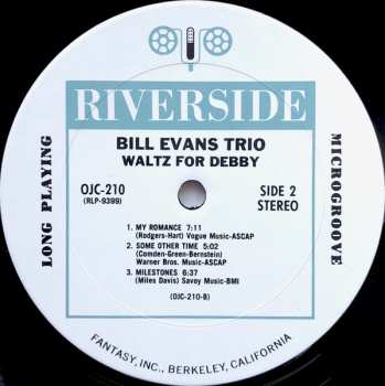 LP The Bill Evans Trio: Waltz For Debby