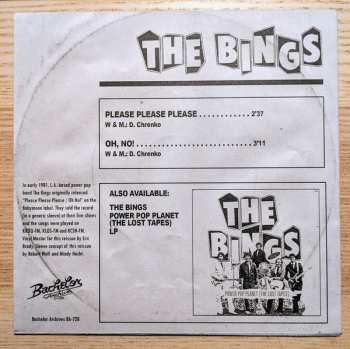 SP The Bings: Please Please Please