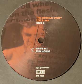 2LP/CD The Birthday Party: Live 81-82