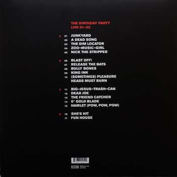 2LP/CD The Birthday Party: Live 81-82