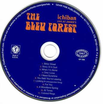 CD The Bleu Forest: Ichiban - Live At Jimmie's