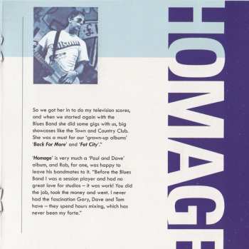 CD The Blues Band: Homage