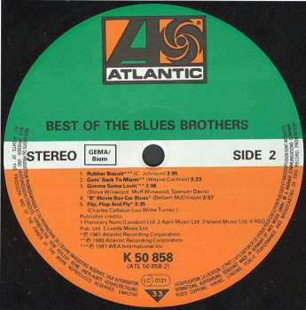 LP The Blues Brothers: Best Of The Blues Brothers