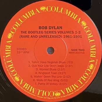 5LP/Box Set Bob Dylan: The Bootleg Series Volumes 1 - 3 [Rare & Unreleased] 1961-1991