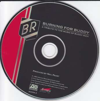 CD Buddy Rich Big Band: Burning For Buddy - A Tribute To The Music Of Buddy Rich