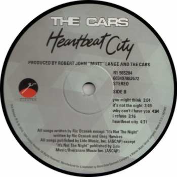 2LP The Cars: Heartbeat City
