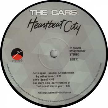 2LP The Cars: Heartbeat City