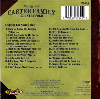 4CD/Box Set The Carter Family: Country Folk