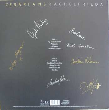 LP The Cesarians: Rachel Frieda  LTD