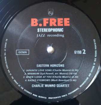 LP The Charlie Munro Quartet: Eastern Horizons