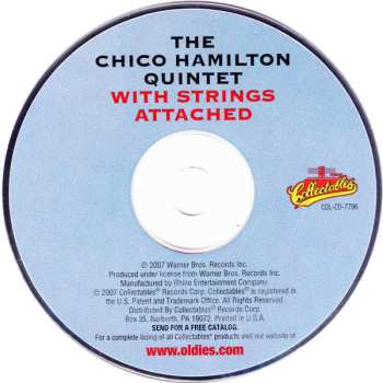 CD The Chico Hamilton Quintet: With Strings Attached