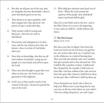 CD St. John's College Choir: Eastertide Evensong