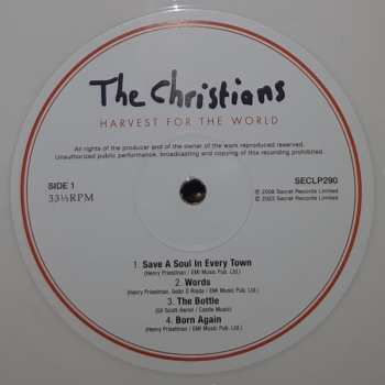 LP The Christians: Harvest For The World - Greatest Hits - Live