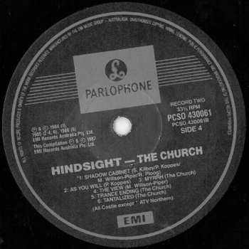 2LP The Church: Hindsight 1980-1987