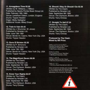 CD The Clash: From Here To Eternity Live