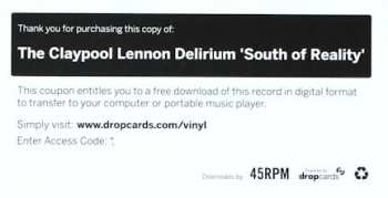 2LP The Claypool Lennon Delirium: South Of Reality CLR