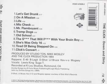 CD The Click: Down And Dirty