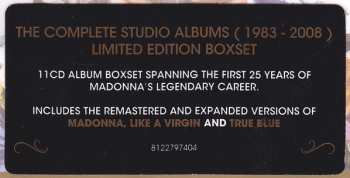 11CD/Box Set Madonna: The Complete Studio Albums (1983 - 2008) LTD