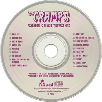 CD The Cramps: Psychedelic Jungle / Gravest Hits
