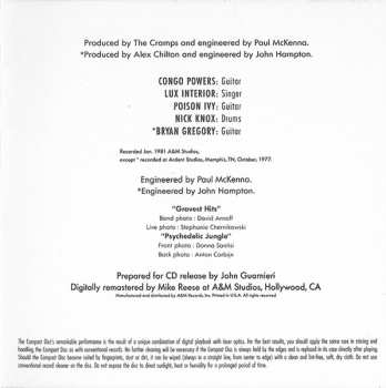 CD The Cramps: Psychedelic Jungle / Gravest Hits