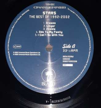 2LP The Cranberries: Stars: The Best Of 1992-2002