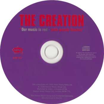 CD The Creation: Our Music Is Red - With Purple Flashes