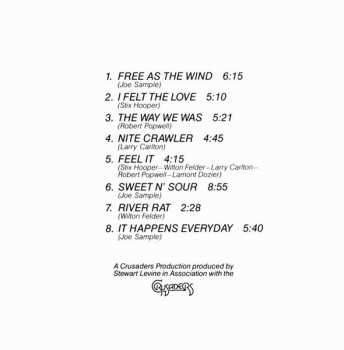 CD The Crusaders: Free As The Wind