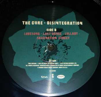 2LP The Cure: Disintegration