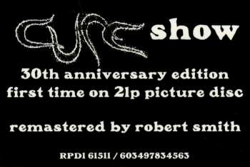 2LP The Cure: Show LTD | PIC