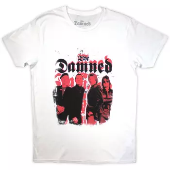 T-Shirt Repeat Logo The Damned Photo