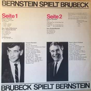 LP The Dave Brubeck Quartet: Bernstein Spielt Brubeck Brubeck Spielt Bernstein