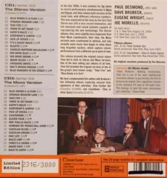 2CD The Dave Brubeck Quartet: Time Out LTD | NUM