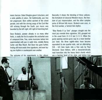 CD The Dave Brubeck Quartet: Time Out