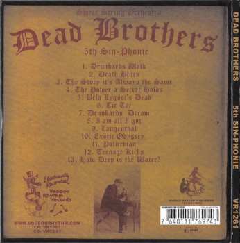 CD The Dead Brothers: 5th Sin-Phonie