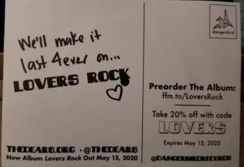 LP The Dears: Lovers Rock CLR