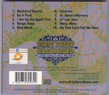 CD The Dirty Dozen Brass Band: My Feet Can't Fail Me Now