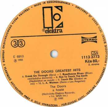 LP The Doors: Greatest Hits
