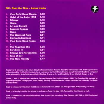 3CD/Box Set The Durutti Column: Obey The Time DLX