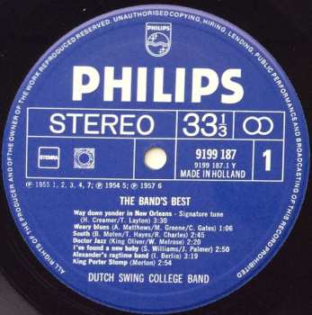 2LP The Dutch Swing College Band: The Band's Best