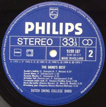 2LP The Dutch Swing College Band: The Band's Best