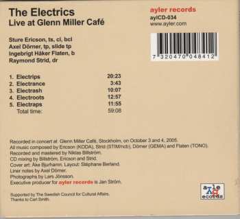 CD The Electrics: Live At Glenn Miller Café