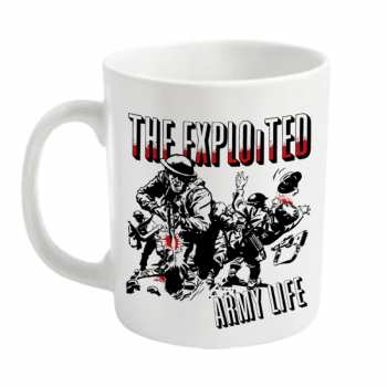 Merch The Exploited: Tasse Army Life (white)