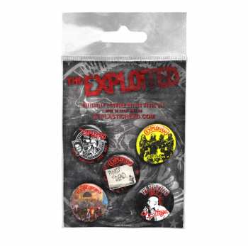 Merch The Exploited: Button-Set The Exploited Button Badge Set 2