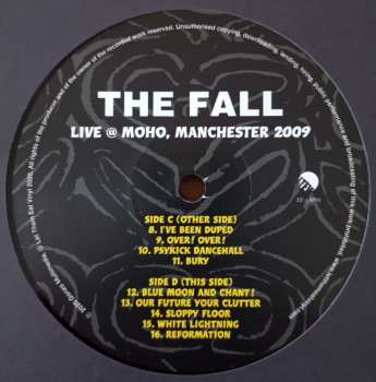 2LP The Fall: Live @ MOHO, Manchester 11th November 2009  LTD